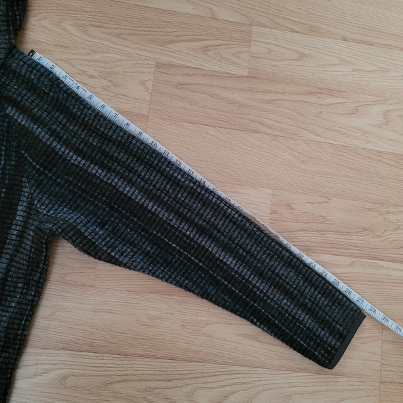 Sitka | Raw Cotton Brown Striped Toggle Front Jacket - M - Picture 14 of 14